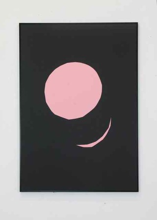 Shapes No. 0, 2016, Papier auf Karton, 100 x 70 cm